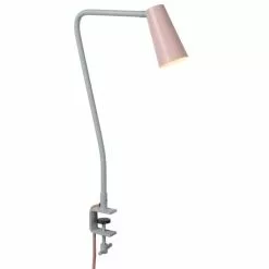 Lucide Lampes à Poser Lampe De Bureau En Métal Rose