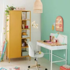 Maisons Du Monde Lampes De Chevet Enfant Lampe De Bureau En Métal Vert Et Hévéa 11 Maisons Du Monde Lampes De Chevet Enfant Lampe De Bureau En Métal Vert Et Hévéa -Luminaires Soldes Boutique lampe de bureau en metal vert et hevea 1000 8 23 181653 13