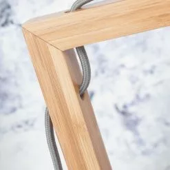 Good & Mojo Lampes à Poser Lampe De Table En Bambou Abat-jour En Lin Lin Foncé, H. 47cm 8 Good & Mojo Lampes à Poser Lampe De Table En Bambou Abat-jour En Lin Lin Foncé, H. 47cm -Luminaires Soldes Boutique lampe de table en bambou abat jour en lin lin fonce h 47cm 2