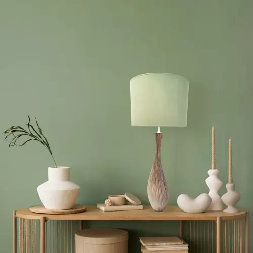 Keria Lampes à Poser Lampe De Table En Ceramic Marron 2 Keria Lampes à Poser Lampe De Table En Ceramic Marron – Image 2