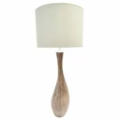 Keria Lampes Ă Poser Lampe De Table En Ceramic Marron