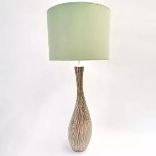 Keria Lampes à Poser Lampe De Table En Ceramic Marron 4 Keria Lampes à Poser Lampe De Table En Ceramic Marron – Image 4