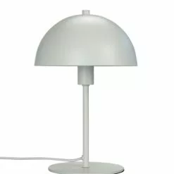 Dyberg Larsen Lampes à Poser Lampe De Table En Métal Blanc Mat, H 30 Cm D 20 Cm