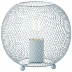 Brilliant Lampes à Poser Lampe En Métal Noir -Luminaires Soldes Boutique lampe de table en metal gris 10