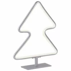 Keria Lampes à Poser Lampe De Table En Métal Gris