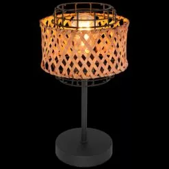 Globo Lampes à Poser Lampe De Table En Métal Naturel 10 Globo Lampes à Poser Lampe De Table En Métal Naturel -Luminaires Soldes Boutique lampe de table en metal naturel 4