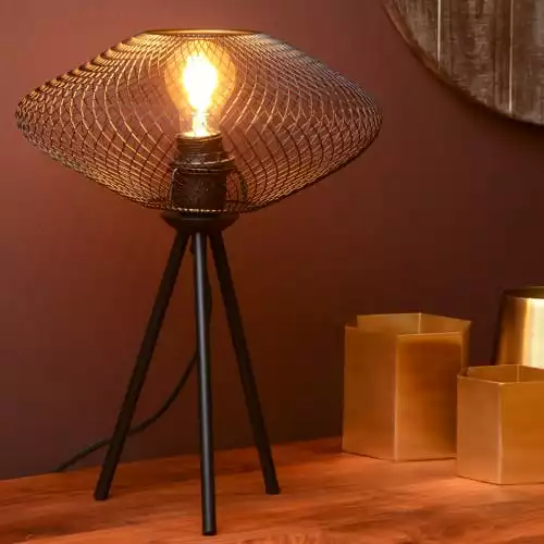 Lucide Lampes à Poser Lampe De Table En Métal Noir 2 Lucide Lampes à Poser Lampe De Table En Métal Noir – Image 2