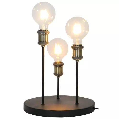 Sampa Helios Lampes à Poser Lampe De Table En Métal Noir 5 Sampa Helios Lampes à Poser Lampe De Table En Métal Noir – Image 5