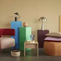 Hubsch Lampes à Poser Lampe De Table En Métal Noir -Luminaires Soldes Boutique lampe de table en metal noir 16