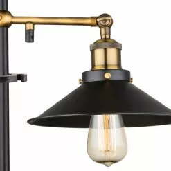 Globo Lampes à Poser Lampe De Table En Métal Noir -Luminaires Soldes Boutique lampe de table en metal noir 32