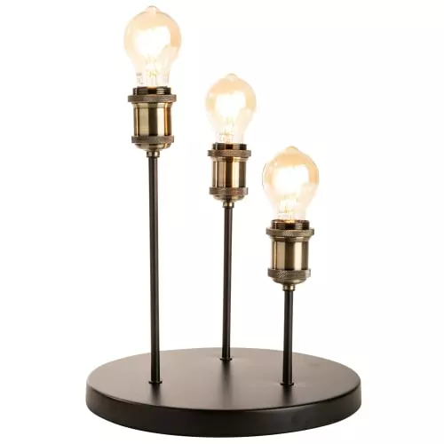 Sampa Helios Lampes à Poser Lampe De Table En Métal Noir 1 Sampa Helios Lampes à Poser Lampe De Table En Métal Noir