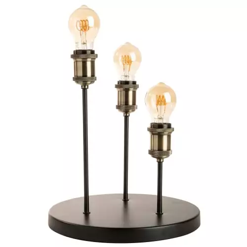 Sampa Helios Lampes à Poser Lampe De Table En Métal Noir 4 Sampa Helios Lampes à Poser Lampe De Table En Métal Noir – Image 4