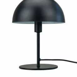 Dyberg Larsen Lampes à Poser Lampe De Table En Métal Blanc Mat, H 30 Cm D 20 Cm -Luminaires Soldes Boutique lampe de table en metal noir mat h 30 cm d 20 cm