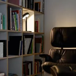 Luminaires Soldes Boutique -Luminaires Soldes Boutique lampe de table faisceau reglable noire 1