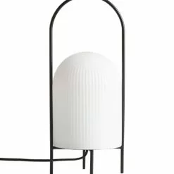WOUD Lampes à Poser Lampe De Table Ghost Métal Noir 15x38x15 Cm