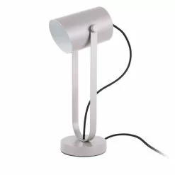 Present Time Lampes Ă Poser Lampe De Table Gris Rose H41,5cm