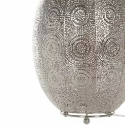 Beliani Lampes à Poser Lampe De Table Métallique -Luminaires Soldes Boutique lampe de table metallique 2