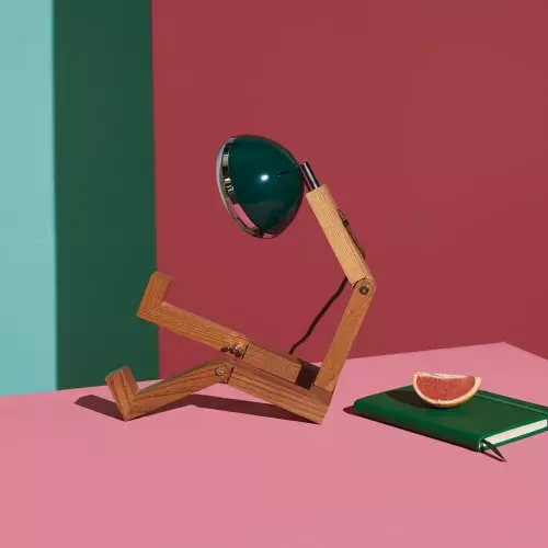 Lampes à Poser Lampe De Table Mr. Wattson Bois Noir Fashion 2 Lampes à Poser Lampe De Table Mr. Wattson Bois Noir Fashion – Image 2