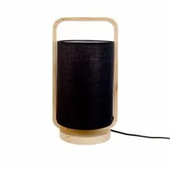 Present Time Lampes Ă Poser Lampe De Table Snap Wood Pin Noir