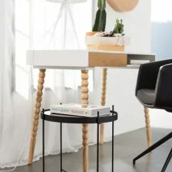 Zuiver Lampes à Poser Lampe Design En Métal Blanc -Luminaires Soldes Boutique lampe design en metal blanc 3