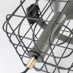 BOITE A DESIGN Lampes à Poser Lampe Design En Métal Gris -Luminaires Soldes Boutique lampe design en metal gris 5