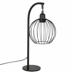 Maisons Du Monde Lampes à Poser Lampe Effet Lanterne En Métal Noir