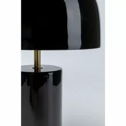Kare Design Lampes à Poser Lampe En Acier Noir -Luminaires Soldes Boutique lampe en acier noir 4