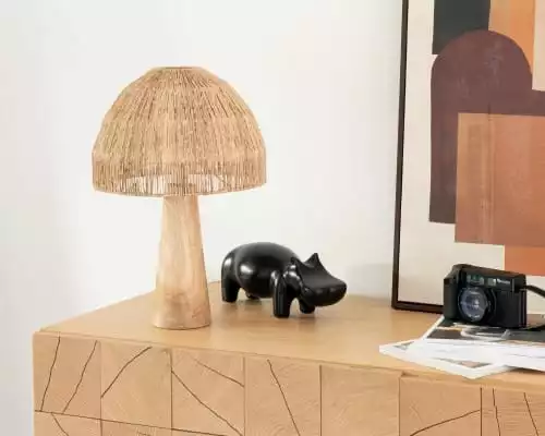 Maisons Du Monde Lampes à Poser Lampe En Bois 2 Maisons Du Monde Lampes à Poser Lampe En Bois – Image 2