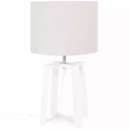 Maisons Du Monde Lampes à Poser Lampe En Bois D'hévéa Et Abat-jour En Coton Gris 1 Maisons Du Monde Lampes à Poser Lampe En Bois D'hévéa Et Abat-jour En Coton Gris