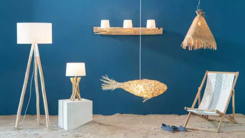 Maisons Du Monde Lampes à Poser Lampe En Bois Flotté Et Abat-jour En Coton H 55 Cm 5 Maisons Du Monde Lampes à Poser Lampe En Bois Flotté Et Abat-jour En Coton H 55 Cm – Image 5