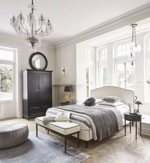 Maisons Du Monde Lampes à Poser Lampe En Cristal Et Abat-jour En Coton Noire H 65 Cm 6 Maisons Du Monde Lampes à Poser Lampe En Cristal Et Abat-jour En Coton Noire H 65 Cm – Image 6