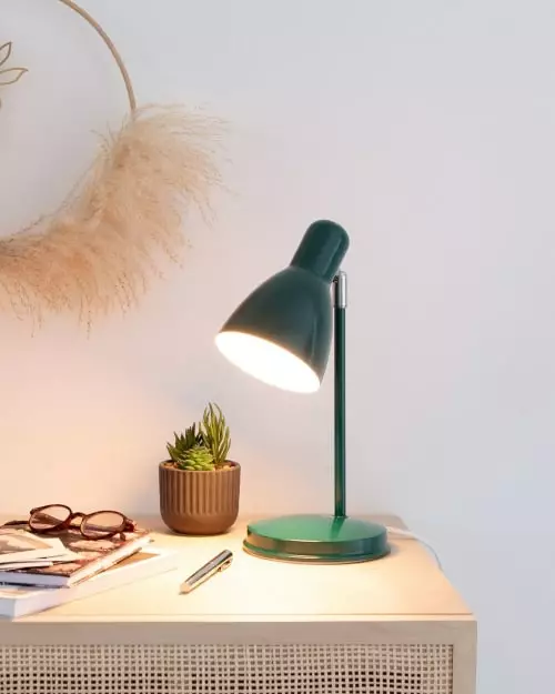 Maisons Du Monde Lampes à Poser Lampe En Métal Bleu Canard 4 Maisons Du Monde Lampes à Poser Lampe En Métal Bleu Canard – Image 4