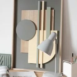 Maisons Du Monde Lampes à Poser Lampe En Métal Gris -Luminaires Soldes Boutique lampe en metal gris 1000 12 39 224514 3