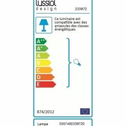 Lussiol Lighting Lampes à Poser Lampe En Métal Noir H.25 Cm -Luminaires Soldes Boutique lampe en metal noir h 25 cm 3