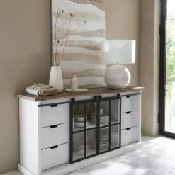 Maisons Du Monde Lampes à Poser Lampe En Rotin Tressé Et Abat-jour En Coton Blanc -Luminaires Soldes Boutique lampe en rotin tresse et abat jour en coton blanc 1000 11 24 221793 2