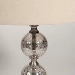 Maisons Du Monde Lampes à Poser Lampe En Verre Avec Abat-jour Beige -Luminaires Soldes Boutique lampe en verre avec abat jour beige 1000 2 2 144978 8