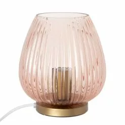 Maisons Du Monde Lampes à Poser Lampe En Verre Et Métal Jaune