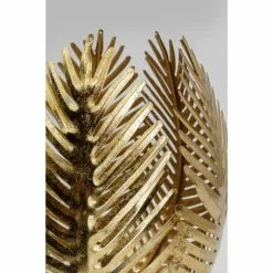 Kare Design Lampes à Poser Lampe Feuilles En Acier Doré -Luminaires Soldes Boutique lampe feuilles en acier dore 2