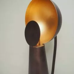 Chehoma Lampes à Poser Lampe Haute à Poser En Métal Noir -Luminaires Soldes Boutique lampe haute a poser en metal noir 3