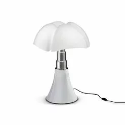Martinelli Luce Lampes à Poser Lampe LED Blanche Avec Variateur H35cm