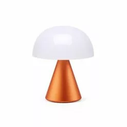 Lexon Lampes à Poser Lampe LED Portable Medium En Aluminium Orange -Luminaires Soldes Boutique lampe led portable medium en aluminium orange 2