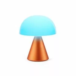 Lexon Lampes à Poser Lampe LED Portable Medium En Aluminium Orange -Luminaires Soldes Boutique lampe led portable medium en aluminium orange 4