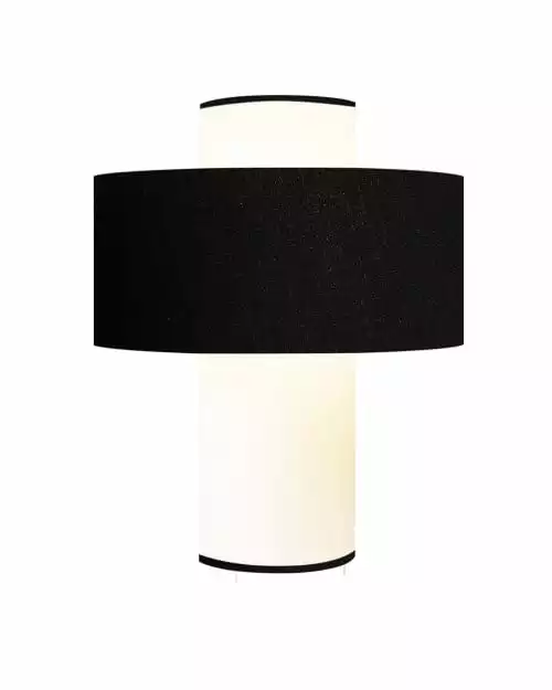 Abat-jours Lampes à Poser Lampe Noir D 35 Cm 1 Abat-jours Lampes à Poser Lampe Noir D 35 Cm