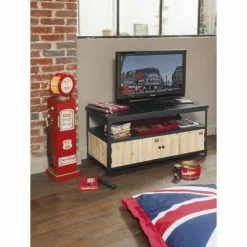 Maisons Du Monde Lampes à Poser Lampe Range CD Rouge H95 ROUTE 66 6 Maisons Du Monde Lampes à Poser Lampe Range CD Rouge H95 ROUTE 66 -Luminaires Soldes Boutique lampe range cd rouge h95 route 66 1000 14 12 122397 3