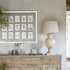 Maisons Du Monde Luminaires Lampe Sculptée Et Abat-jour En Tissu H 84 Cm -Luminaires Soldes Boutique lampe sculptee et abat jour en tissu h 84 cm 1000 1 2 139197 28