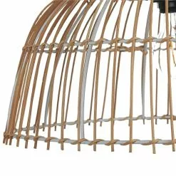 Beliani Suspensions Lampe Suspendue En Rotin Naturel -Luminaires Soldes Boutique lampe suspendue en rotin naturel 10