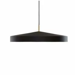 OYOY Living Design Suspensions Lampe Suspendue Noire Métal Revêtement Par Poudre Ø65xH19cm