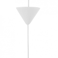 Beliani Suspensions Lampe Suspension Blanc -Luminaires Soldes Boutique lampe suspension blanc 2