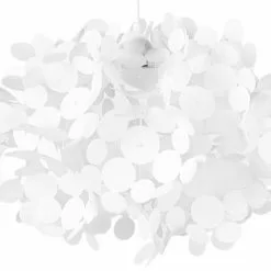 Beliani Suspensions Lampe Suspension Blanc