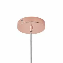 Beliani Suspensions Lampe Suspension Cuivrée -Luminaires Soldes Boutique lampe suspension cuivree 4